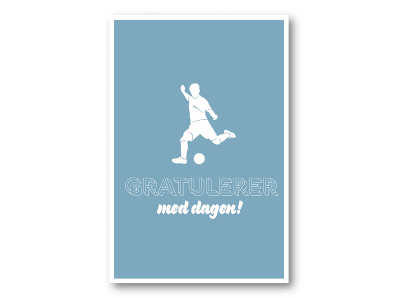 50 stk | Gratulerer med dagen | 10x15 cm