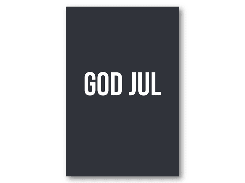 50 stk | God jul | 10x15 cm